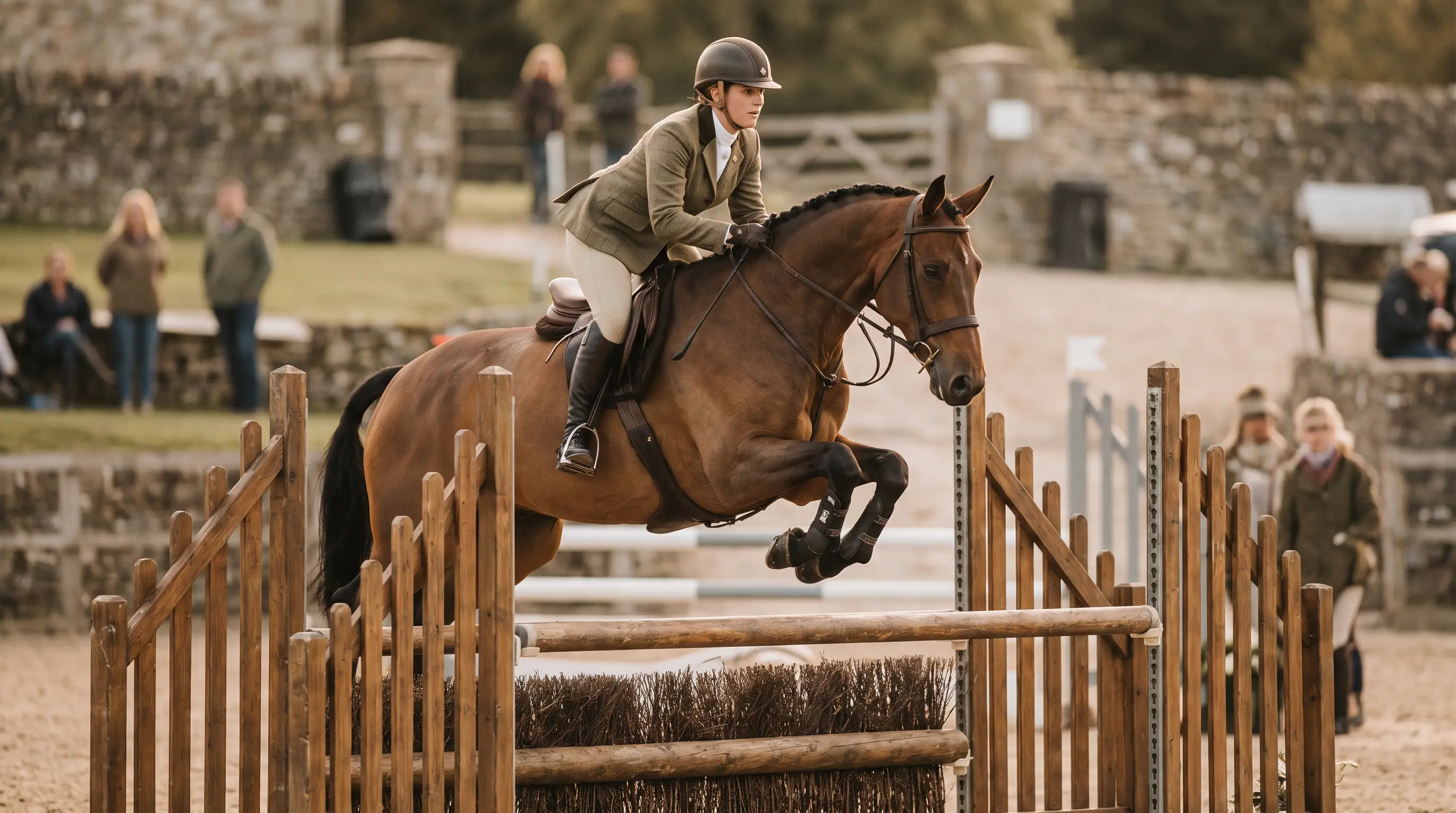 Show jumping horses from a quality European network.